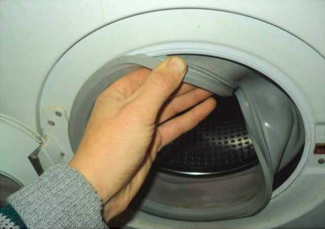 Способы заклеивания манжеты люка в стиральной машине