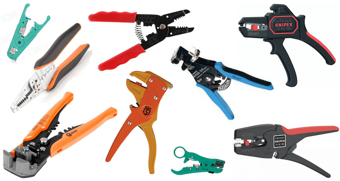 Инструмент для снятия изоляции с проводов и кабеля: клещи, кабельные ножи, стрипперы для зачистки проводки