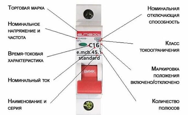 Маркировка автоматических выключателей: Как подобрать автомат для проводки