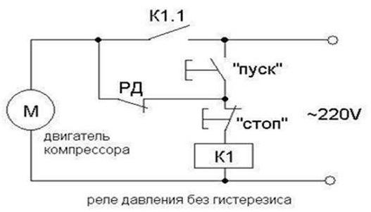 Реле давления для компрессора - устройство, маркировка, схема подключения и регулировка