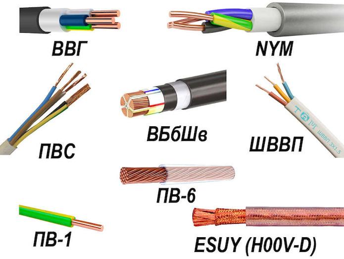 Кабели и провода - их виды, назначение, классификация и расшифровка маркировки